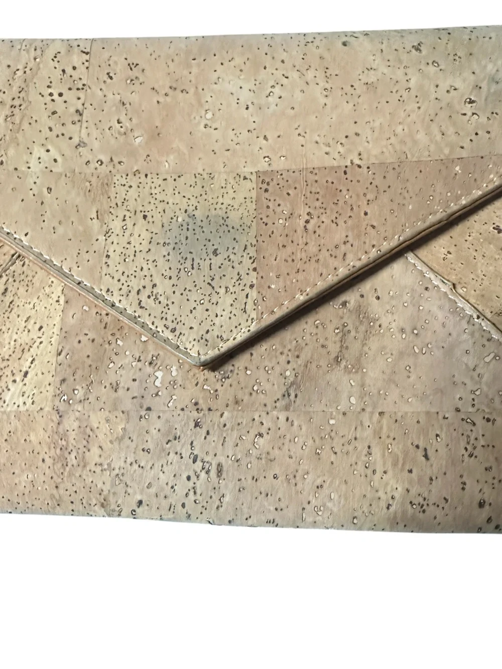 Natural Cork Envelope Clutch Made in Portugal 🇵🇹